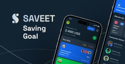 Saveet saving goal flutter application codermarket.jpg