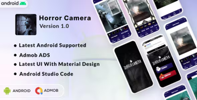 Scary cam horror camera live photo effect android app admob ads .png