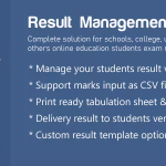 School exam result management system codermarket.png