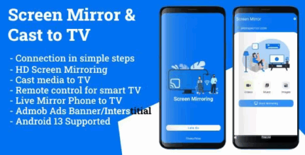 Screen mirror and casting app android 13 supported admob ads implemented.png