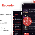 Screen recorder record capture video app with admob android codermarket.png
