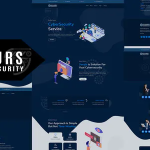 Securs cyber security service elementor template kit codermarket.png
