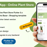Seed2plants app online plant store flutter 3x android ios ui app .png
