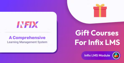 Sendgift add on infix lms laravel learning management system codermarket.png