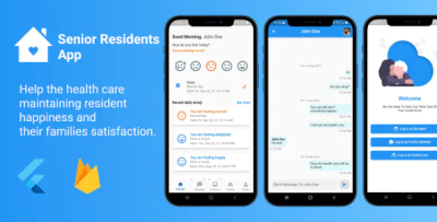 Senior residents app flutter with firebase codermarket.png