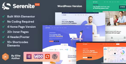 Serenite startup saas wordpress theme codermarket.png