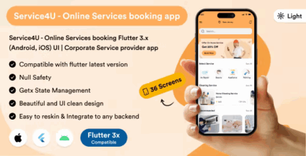 Service4u online services booking flutter 3x android ios ui corporate.png