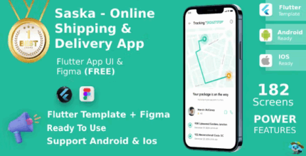 Shipping delivery app ui kit flutter figma saska codermarket.png