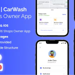 Shop owner app for carq car wash marketplace saas flutter app codermarket.png
