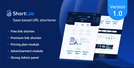 Shortlab saas based url shortener codermarket.png