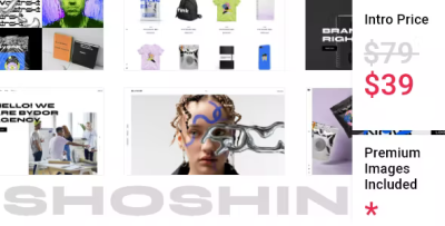 Shoshin digital agency theme codermarket.png