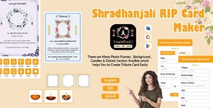 Shradhanjali card maker rip card creator punyatithi card maker codermarket.jpeg