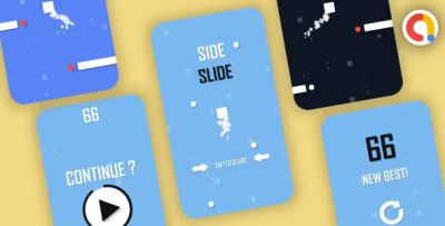 Side slide tap to play admob with reward video codermarket.jpg