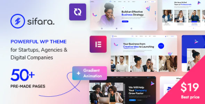 Sifara startups agencies wordpress theme codermarket.png