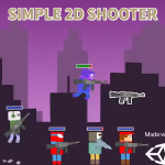 Simple 2d shooter unity game codermarket.png