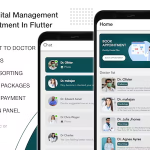 Single clinic hospital management with book appointment in flutter codermarket.png