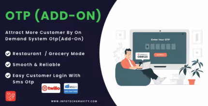 Single restaurant otp add on codermarket.png