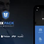 Sixpack complete ionic 5 fitness app backend codermarket.jpg