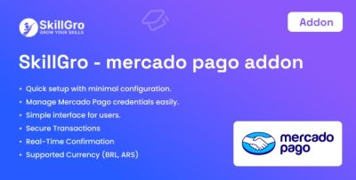 Skillgro lms mercadopago payment gateway addon codermarket.jpg
