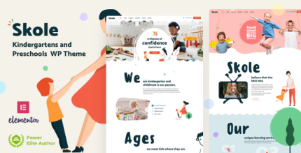 Skole kids school wordpress theme codermarket.png