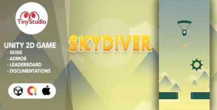 Skydiver unity project codermarket.jpg