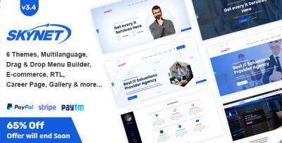Skynet multipurpose laravel cms codermarket.png