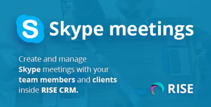 Skype integration for rise crm codermarket.png