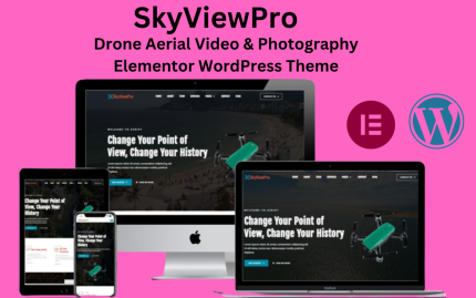 Skyviewpro drone aerial video photography elementor wordpress theme.png