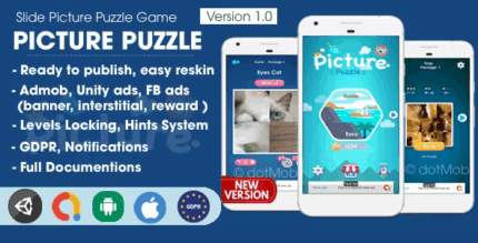 Slide picture puzzle unity complete project codermarket.png