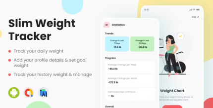 Slim weight tracker android codermarket.png