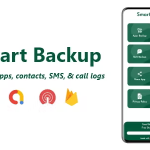 Smart backup easy backup restore admob firebase onesignal codermarket.png