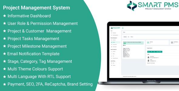 Smart PMS - Project Managment System - Official Licence
