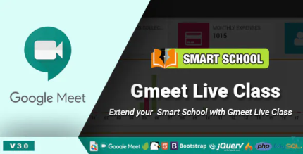 Smart school gmeet live class codermarket.png