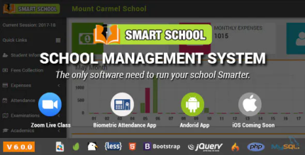 Smart school school management system codermarket.png