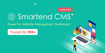 Smartend cms laravel admin dashboard with frontend and restful api .png