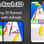 Snake rush 3d unity game admob codermarket.png