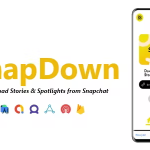 Snapdown snapchat stories spotlights downloader admob fan applovin .png