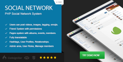 Social network php social networking system codermarket.png