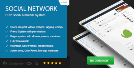 Social network php social networking system codermarket.png