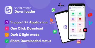 Social status downloader all video downloader story saver codermarket.png