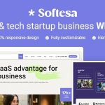 Softesa saas software startup business elementor wordpress theme codermarket.jpeg