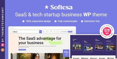 Softesa saas software startup business elementor wordpress theme codermarket.jpeg