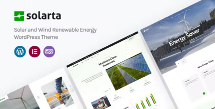 Solarta solar and renewable energy wordpress theme rtl codermarket.png
