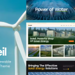 Soleil solar panels renewable energy wordpress theme codermarket.png