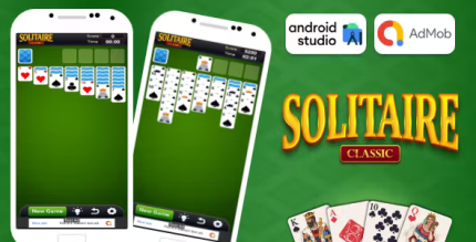 Solitaire classic solitaire game android studio project with admob ads .png