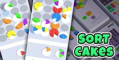 Sort cakes hypercasual puzzle game unity codermarket.jpg