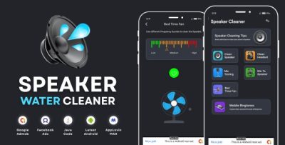 Speaker water cleaner with admob ads android codermarket.jpg