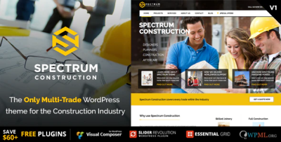 Spectrum multi trade construction business theme codermarket.png