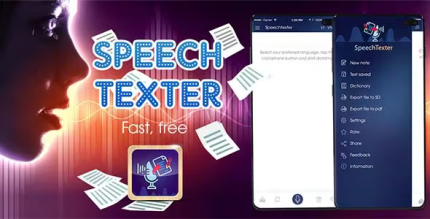 Speech texter voice to text android codermarket.png