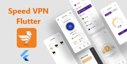 Speed vpn flutter unlimited server android with admob codermarket.png